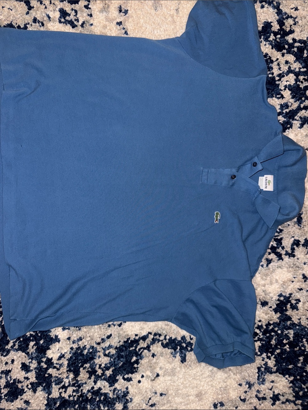 Lacoste Men’s Classic Blue Short Sleeve Polo